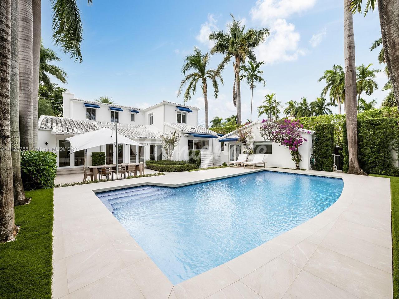 Вилла в 5835 N Bay Rd  - Miami Beach, Florida