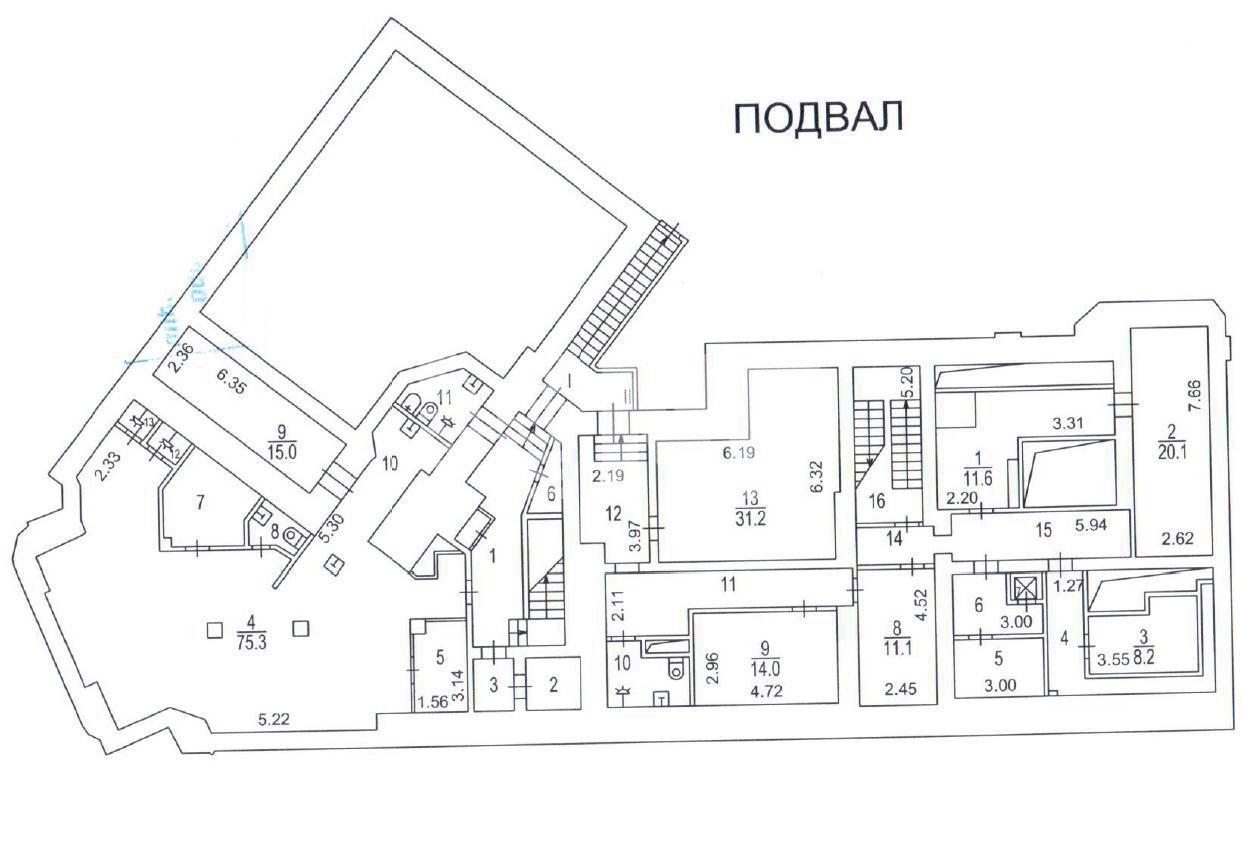 БЦ Большая Якиманка ул., д. 17/2, стр.1 Москва — аренда и продажа офисов  без комиссии, ул. Большая д. 17/2, стр 1