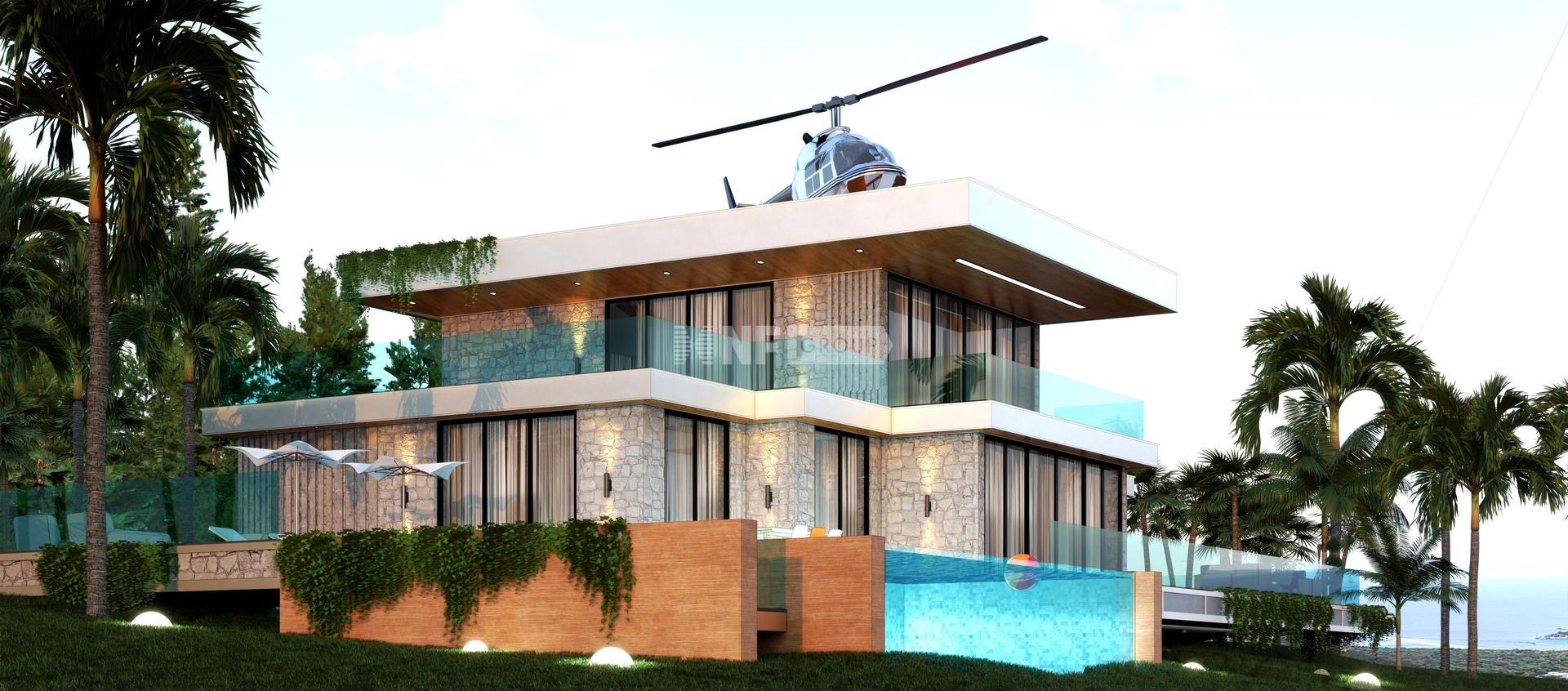 Роскошные виллы в бутик-комплексе в Бодруме (Asandam Villas Turkbuku Bodrum)