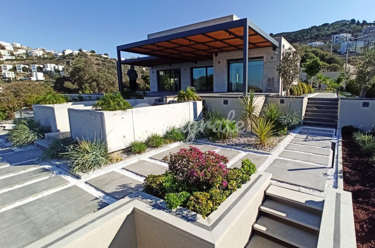 Частная резиденция с видом на море в Бодруме