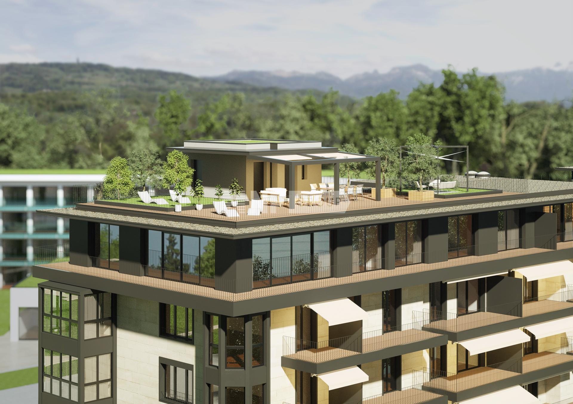 Апартаменты в новой резиденции на берегу Женевского озера