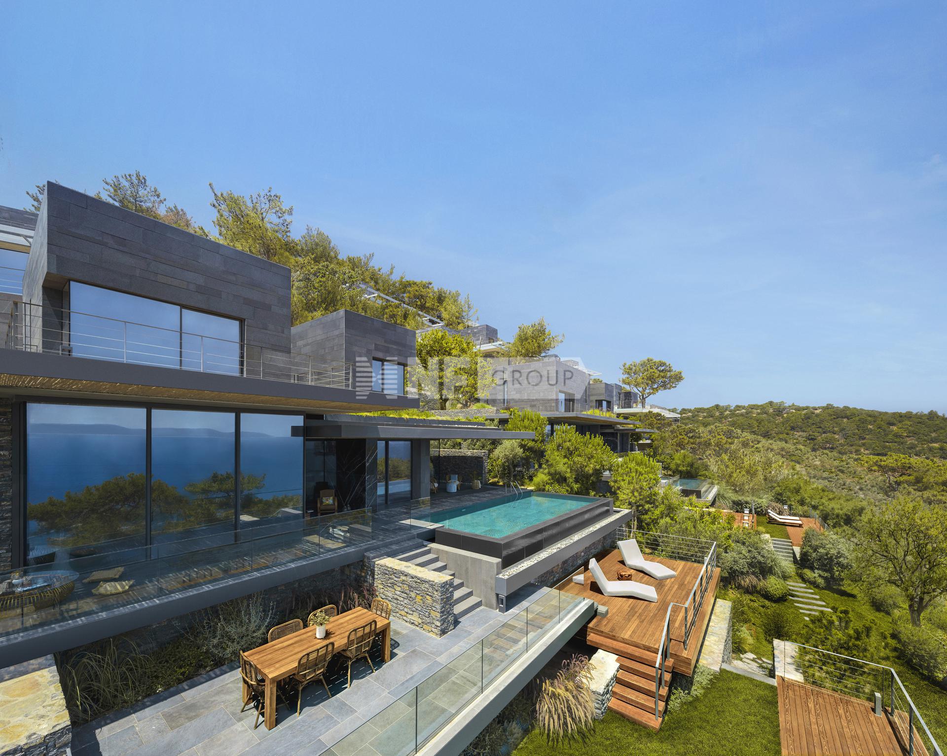 Комплекс вилл в Бодруме (Nef Golkoy)