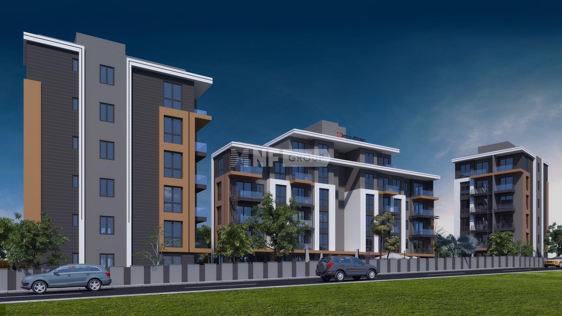 Современный жилой комплекс семейной концепции в Анталье (Ailas - AN428)