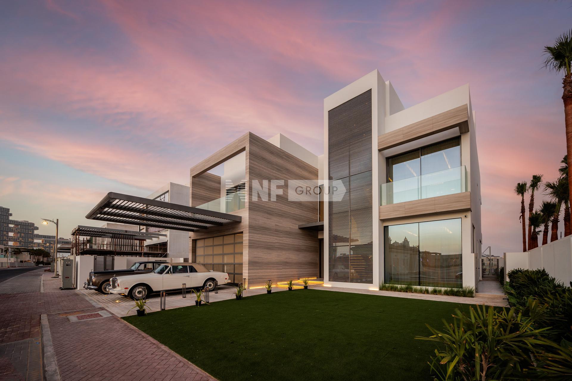 Современная вилла на побережье Палм-Джумейра (Frond G - 25 Custom built villa | KFGlobal: DUB012211310)