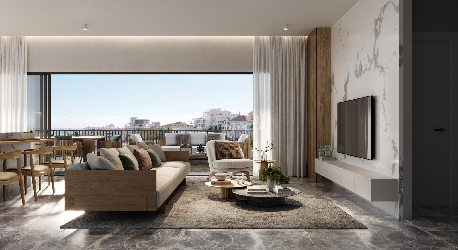 Апартаменты с 3 спальнями в Меса-Гайтония, Лимассол
 (3 Bedroom Apartments in Mesa Geitonia, Limassol)