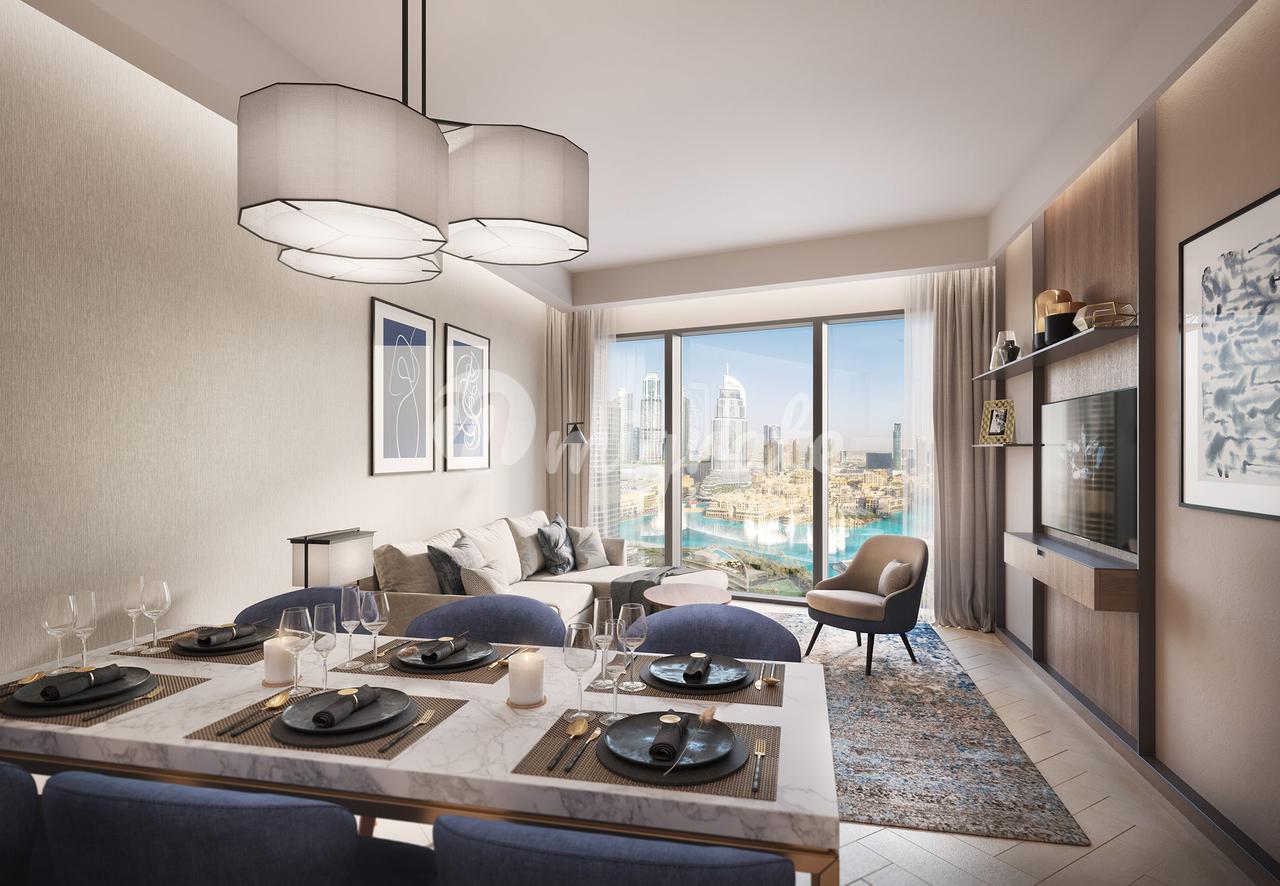Трехкомнатная квартира в Address Dubai Opera (3 BR Apartment in Address Dubai Opera )