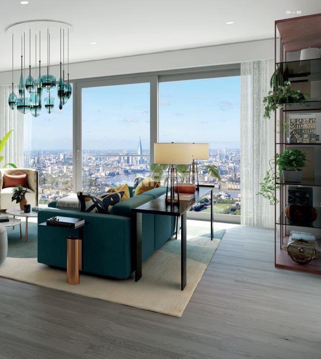 Квартира в 42.1 Aspen, Marsh Wall, London, E14