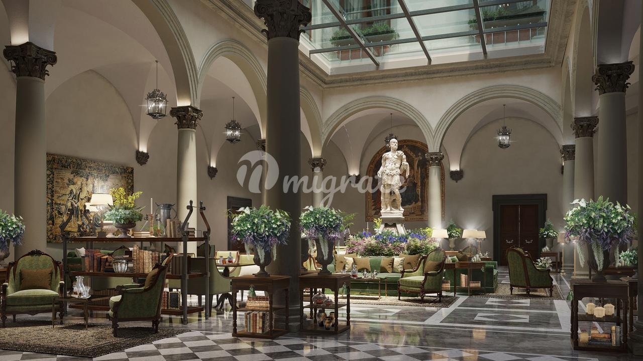 Апартаменты с обслуживанием в сердце Флоренции (Palazzo Portinari)