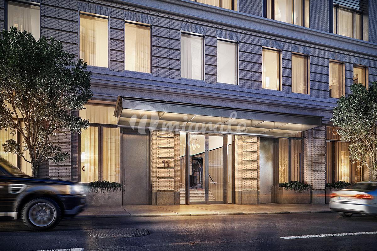 Эксклюзивный комплекс в Трайбеке (Apartment building in Tribeca)