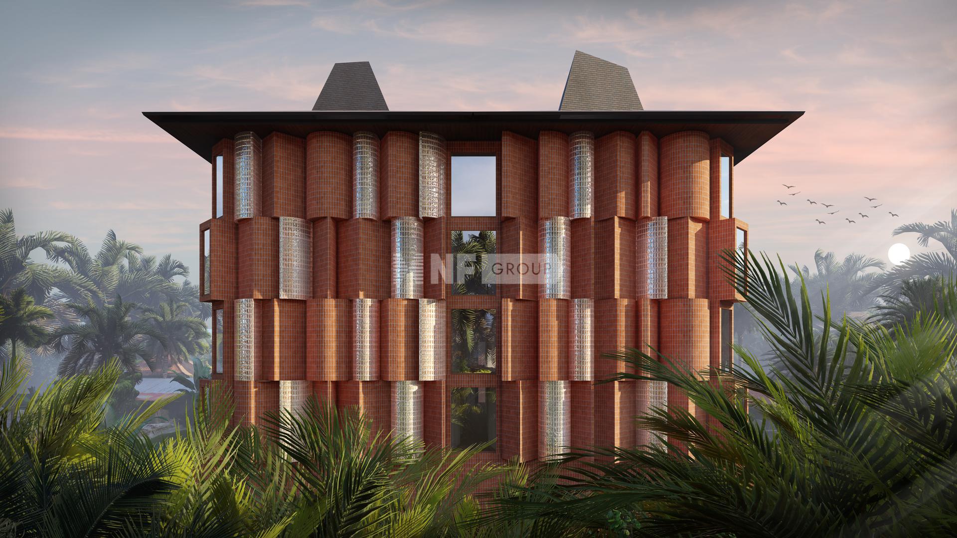 Жилой комплекс апартаментов и таунхаусов в Убуде (ASGARD TERRACOTTA UBUD)