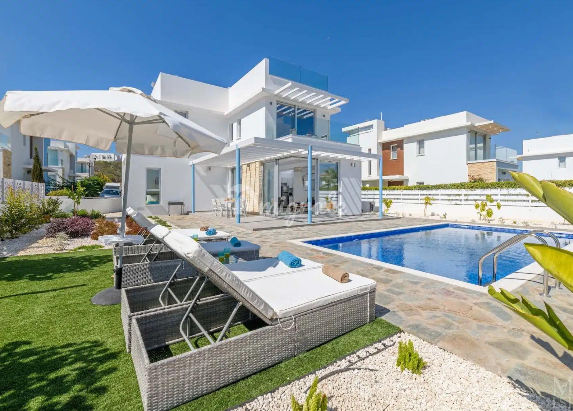 Вилла с 3 спальнями в Протарасе, Фамагуста
 (3 Bedroom Villa in Protaras, Famagusta)