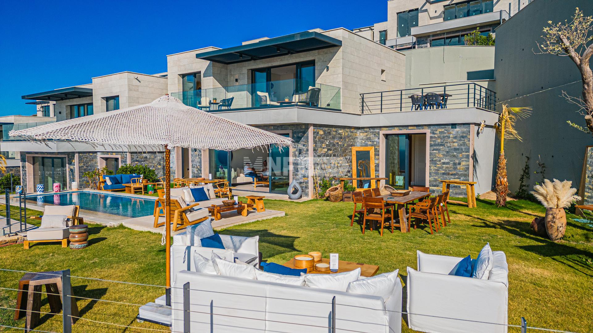 Комплекс вилл с видом на море в Бодруме (G - GUM - 025 Panoply Villas, Gümüşlük, Bodrum)