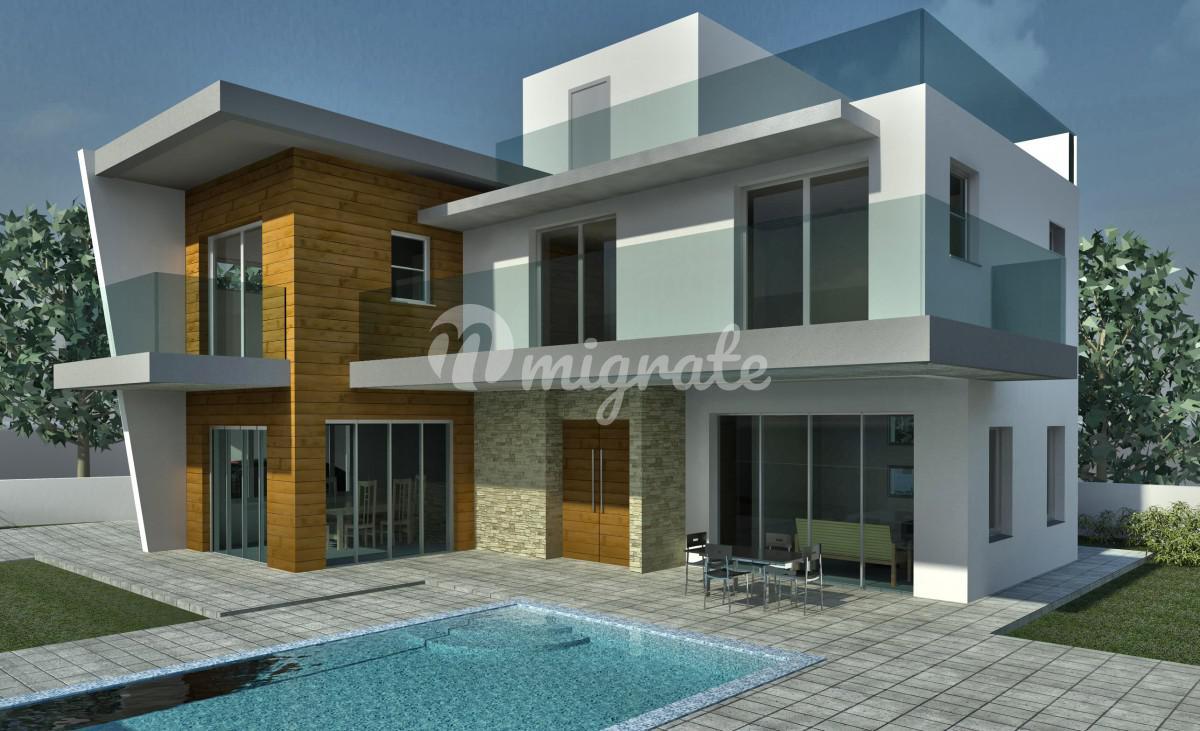 Дом видом на  море