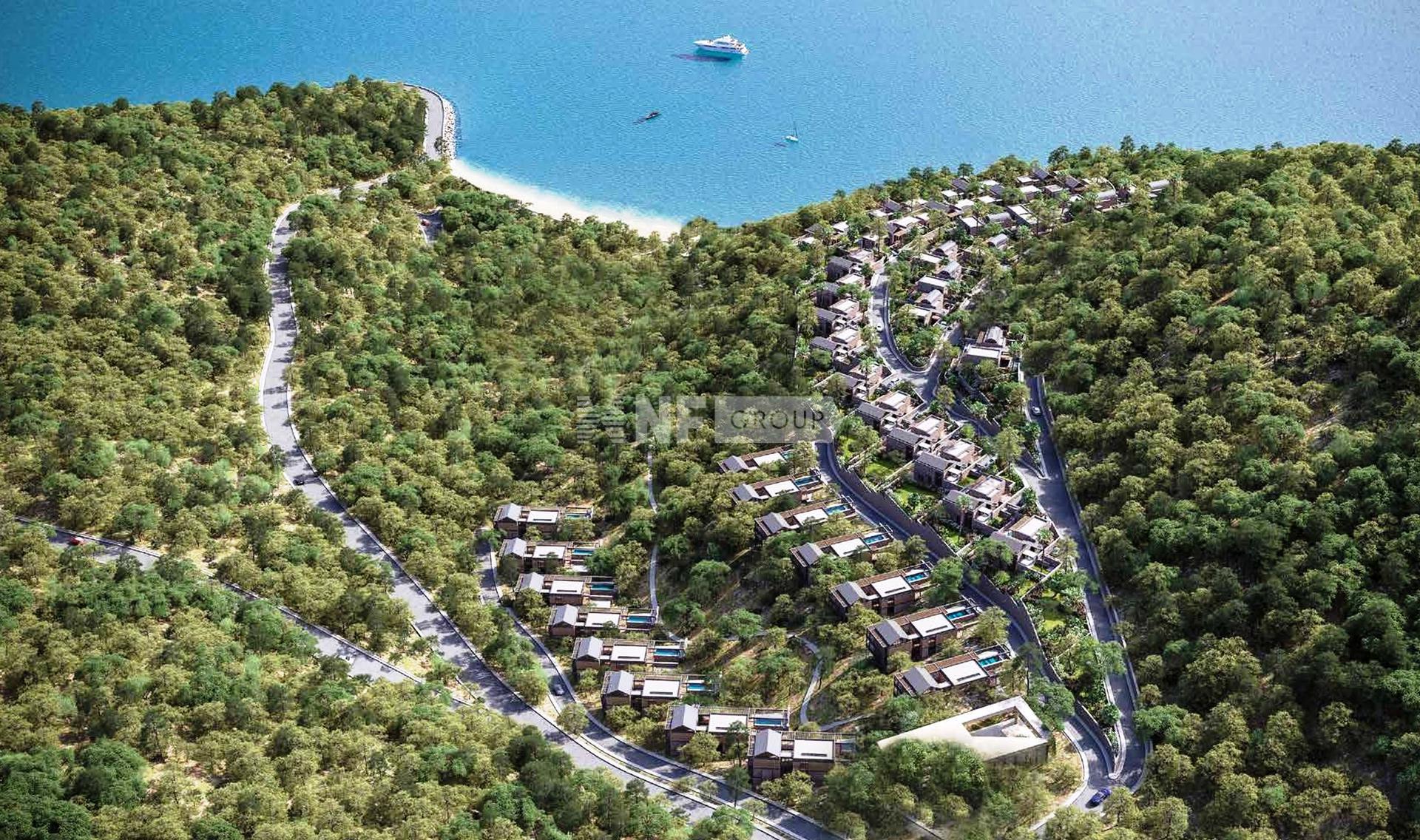 Комплекс эксклюзивных вилл с видом на море в Бодруме (RANBOW GOLKOY BODRUM G-GKO-007)