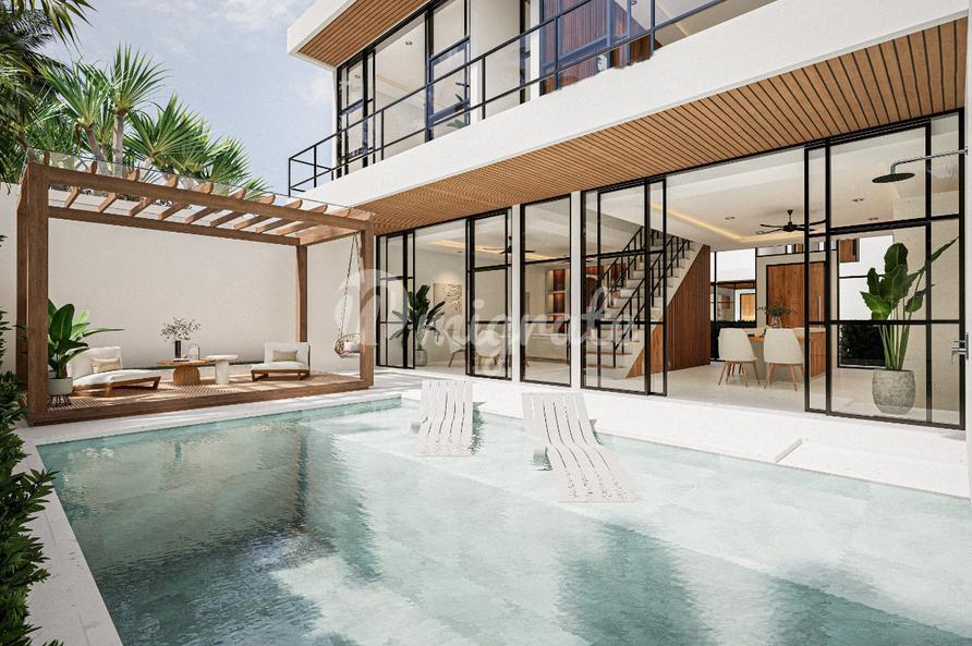 Стильная вилла в оживленном районе Пекату (2 BR Villa in Pekatu)