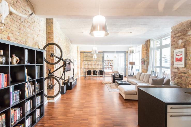 Современный лофт в Берлине