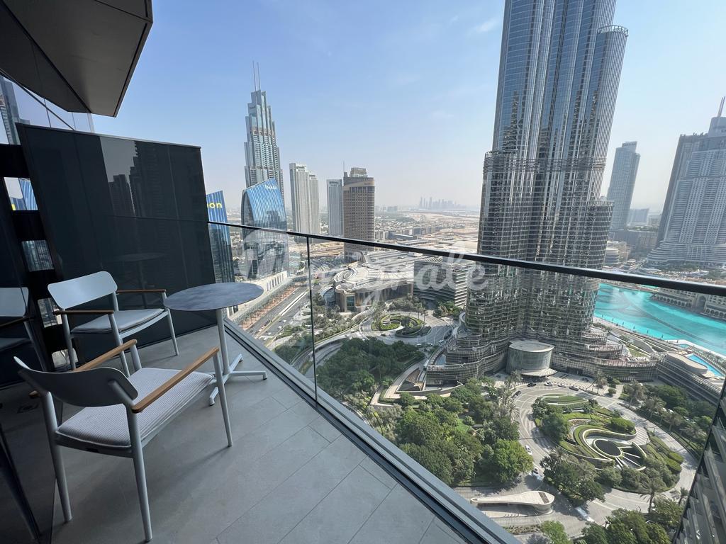 Трехкомнатная квартира в Address Dubai Opera Tower 2 (3 BR Apartment in Address Dubai Opera Tower 2)