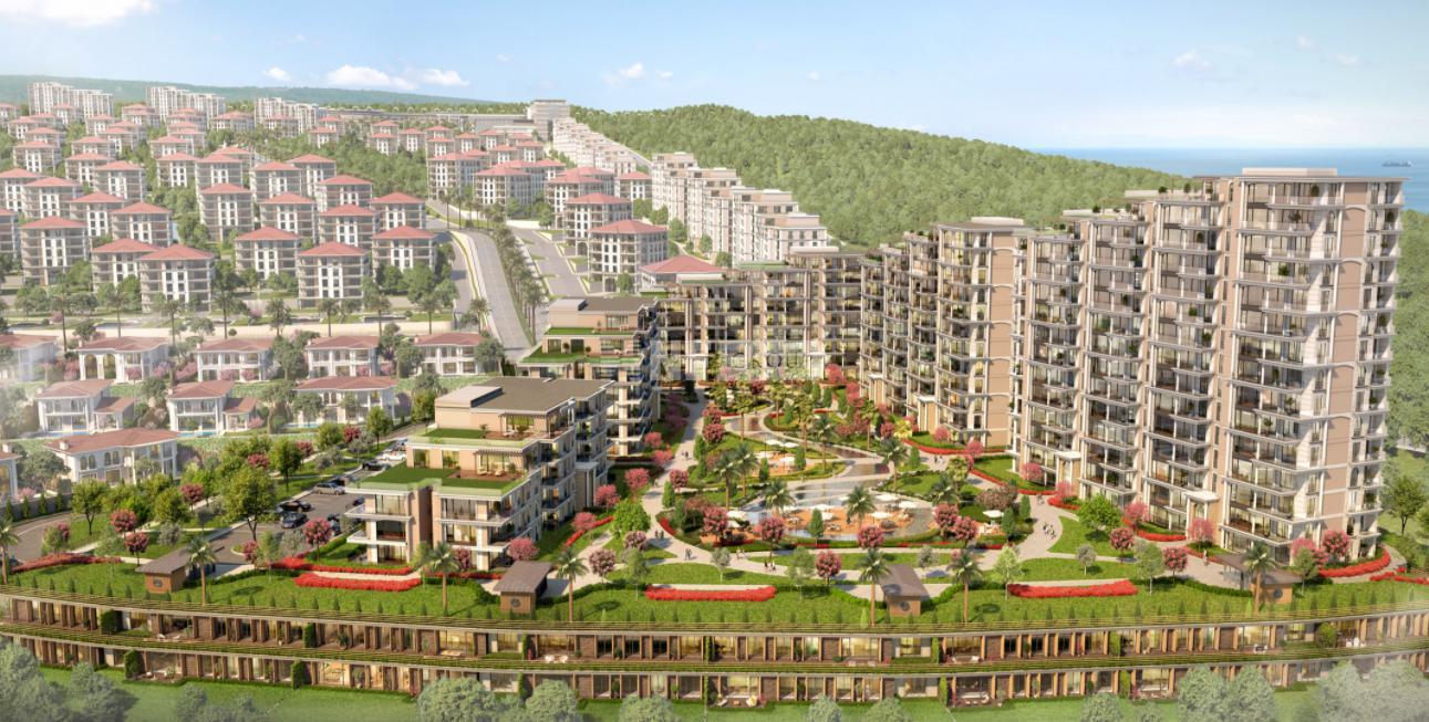 Жилой проект из апартаментов и вилл с богатой внутренней инфраструктурой (Olympos (FOA Invest))