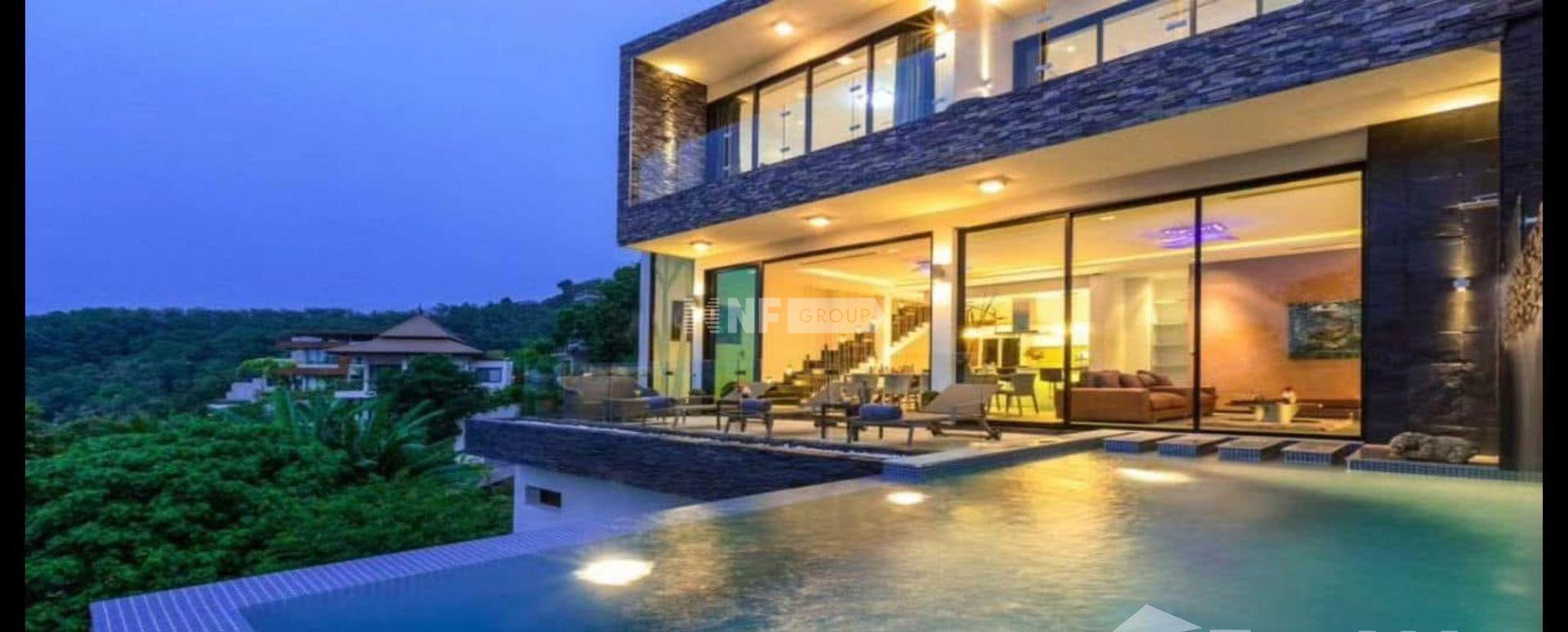 Luxury Seaview Villa 3 bedrooms for Sell in Bangtao